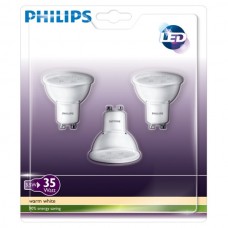 Philips LED Lampe / Spot 3,5W, 2700 K, GU10, 3er Pack