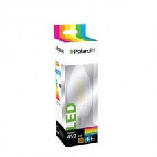 Polaroid LED Filament C35 Candle 4W, 450 Lumen, 2700 K, E14