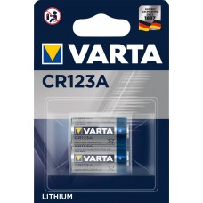 3 x Varta CR123 CR17345 CR123A 6205 Lithium Photo Batterie 3V im Blister