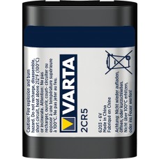 Varta 2CR5 6203 301 401 6V Lithium in 1er-Blister