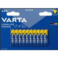 Varta Micro 4903 121 420 LONGLIFE Power AAA 20er Blister