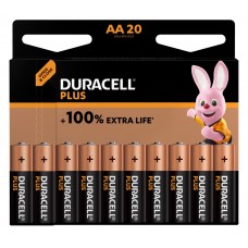 Duracell Mignon MN1500 Plus  in 20er-Blister *+100% EXTRA LIFE*