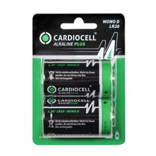 CARDIOCELL Mono PLUS D - LR20 Alkaline in 2er-Blister