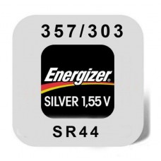 Energizer 357/303/EPX76 Uhrenbatterie in 1er-Blister -große Karte-