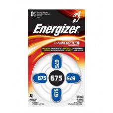 Energizer Hörgerätebatterie Nr. 675 Turn & Lock in 4er Blister