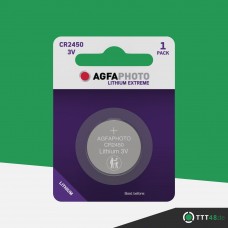 AGFAPHOTO CR2450 3V Lithium im 1er-Blister