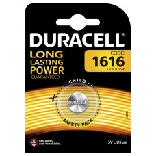 Duracell DL1616 3V Lithium in 1er-Blister (groß)