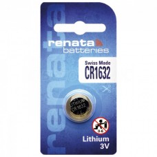 4 x Renata CR 1632 3V Lithium Batterie Knopfzelle 125mAh im Blister