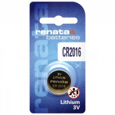 Renata CR2016.CU MFR 3V Lithium in 1er-Blister 90mAh