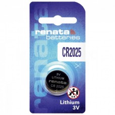 Renata CR2025.CU MFR 3V Lithium in 1er-Blister 165mAh