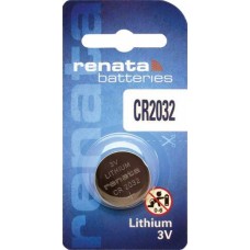 1 x Renata CR 2032 3V Lithium Batterie Knopfzelle 225mAh Blister