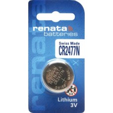 10 x Renata CR 2477N 3V Lithium Knopfzelle Batterie im Blister - N Version