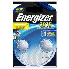 Energizer CR2016 3V Ultimate Lithium in 2er-Blister