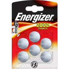 Energizer CR2032 3V Lithium im 6er Blister